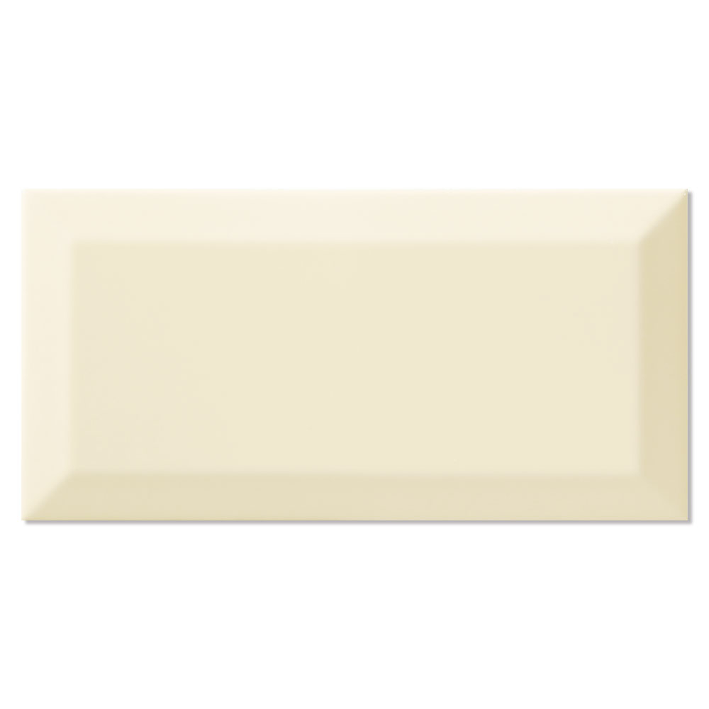 Kakel Metro Fasat Beige Blank 10x20 cm